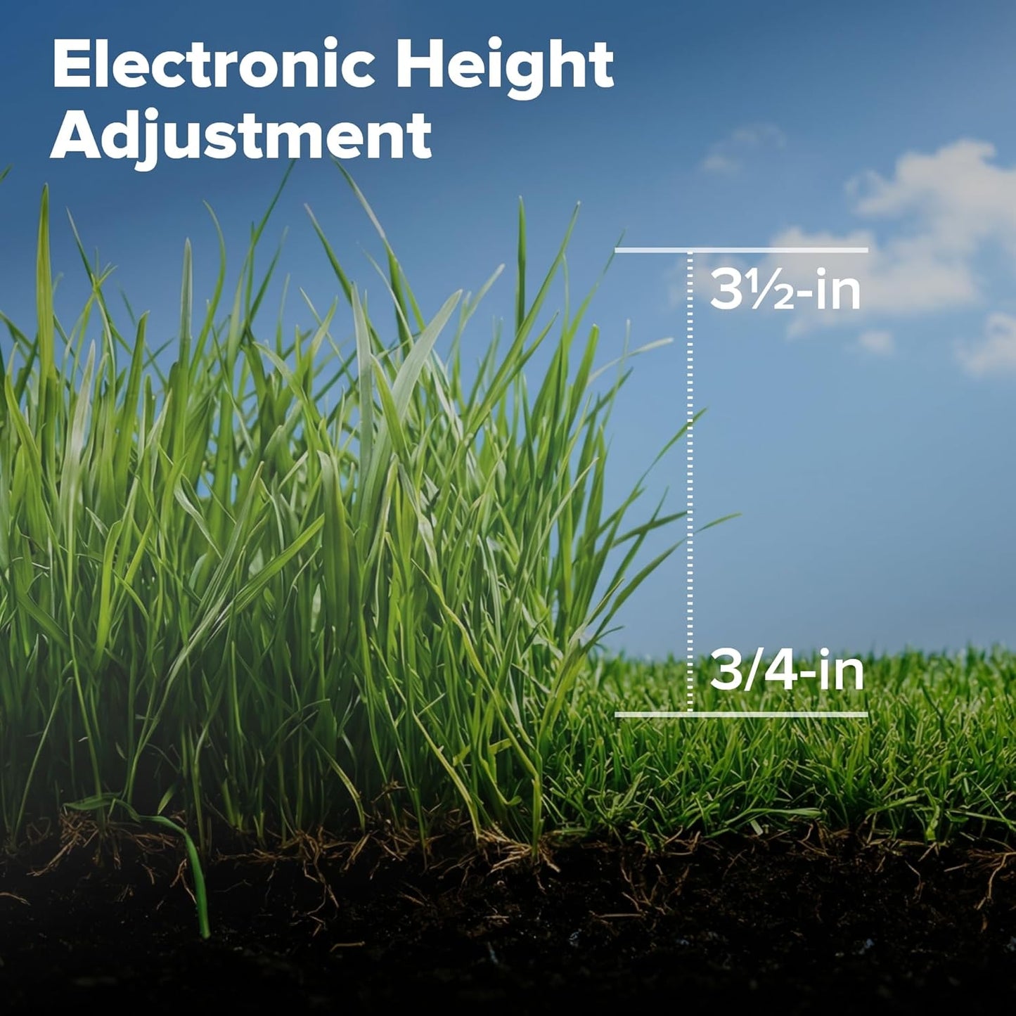 Greenworks C20Z Wire-Free Robotic Lawn Mower, up to 1/2 Acre, Rtkvision Navigation, 24-Degree Slope Climbing, Smart Obstacle Avoidance, App Control with Electric Height Adjustment