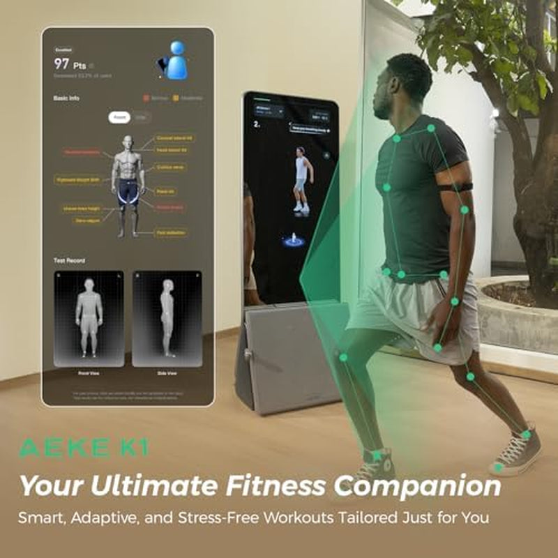 K1 Smart Home Gym System+Yoga Mat+Extender Belt