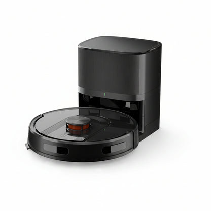 Robot Vacuum and Mop Combo with Self-Emptying, Customizable Map Cleaning with Lidar Navigation, 6000Pa Suction, Smart No-Go Zones, 70Days Hands-Free Robotic Vacuum Cleaner for Floor, Carpet, Pet Hair