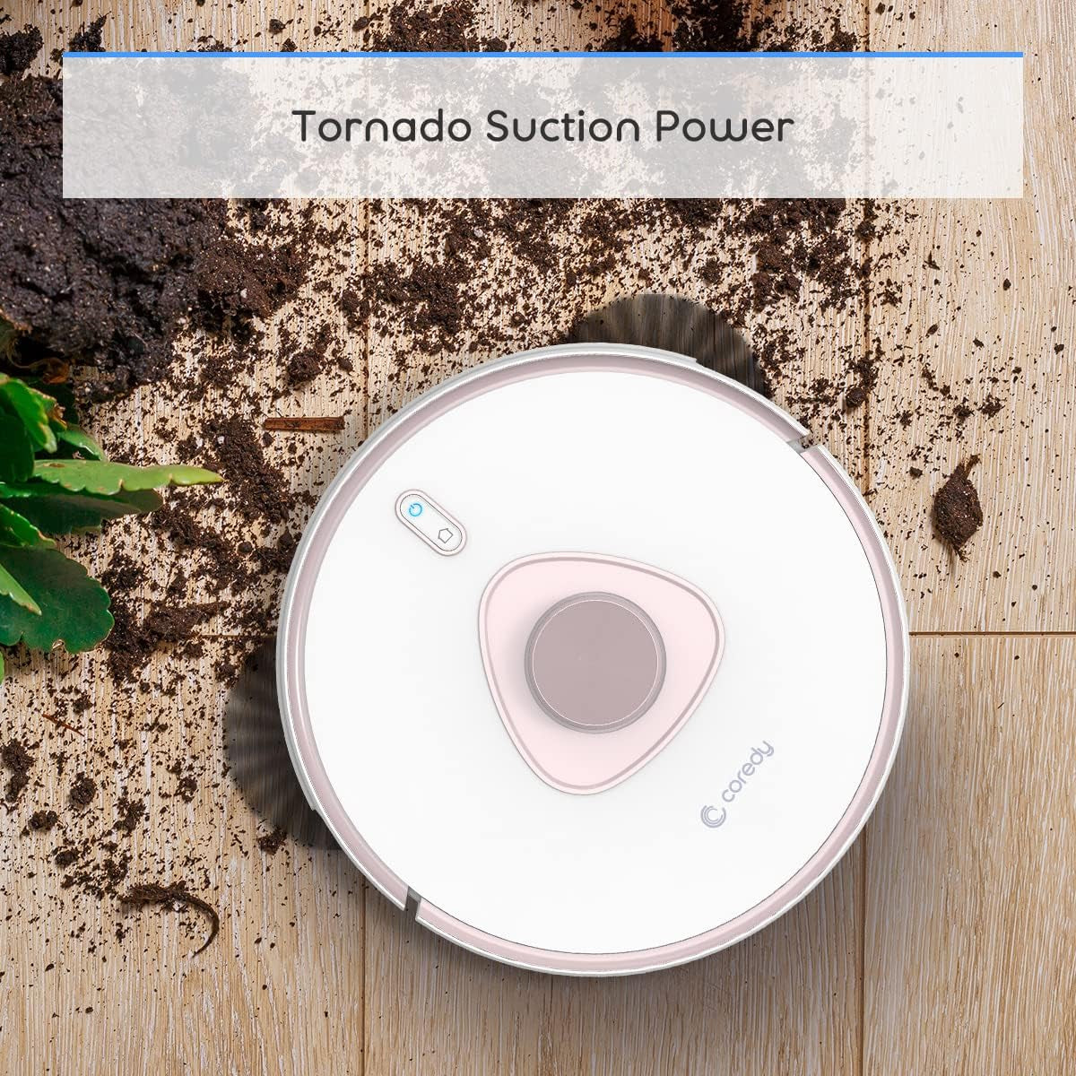 L900W Robot Vacuum, Robotic Vacuum Cleaner and Mop with LIDAR Navigation, Precision AI Mapping and Intelligent Mopping, 2700Pa Suction Z-Zag Routing, Carpets Boost, No-Go Zones, Wi-Fi Connected