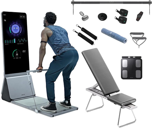 K1 Smart Home Gym System+Yoga Mat+Extender Belt