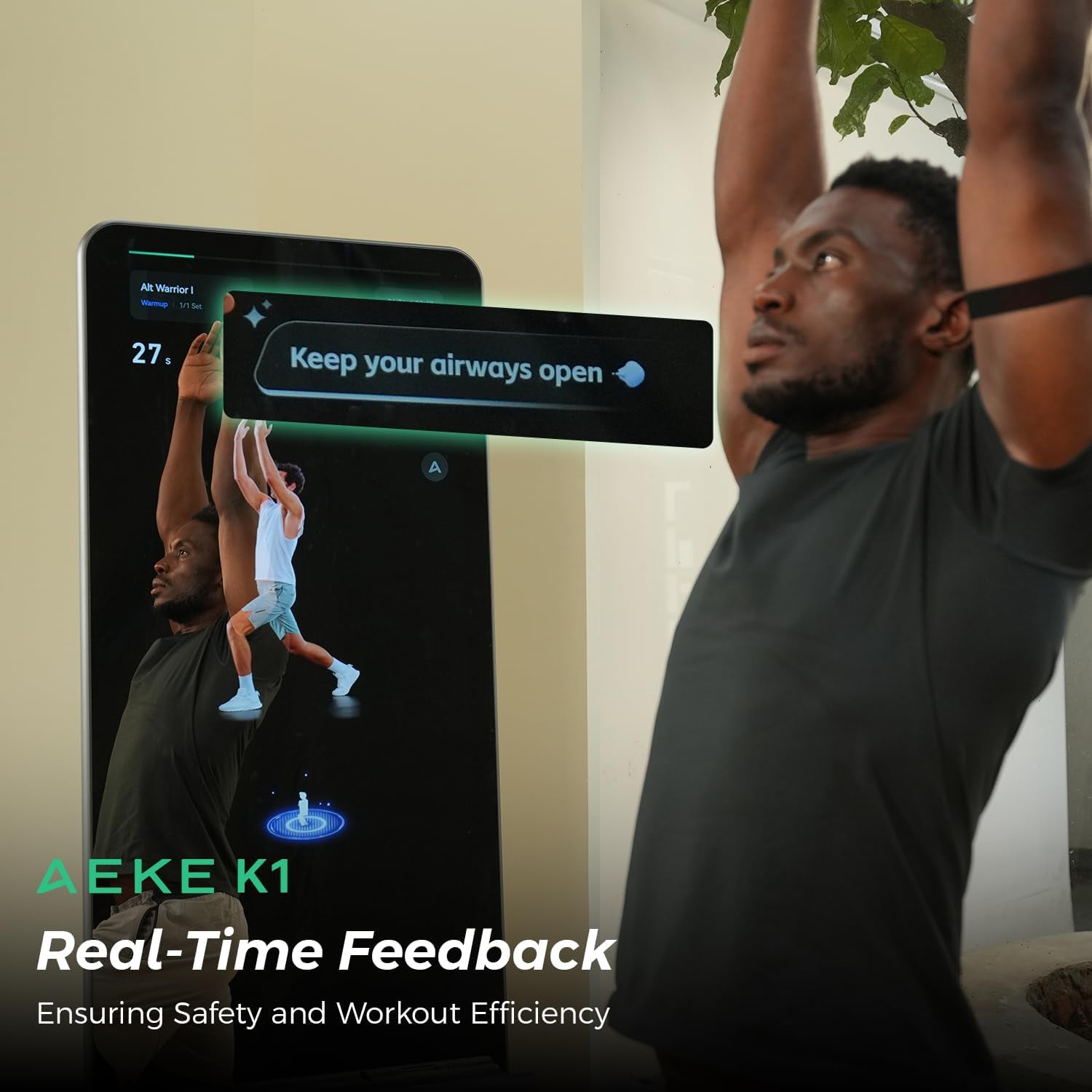 K1 Smart Home Gym System+Yoga Mat+Extender Belt