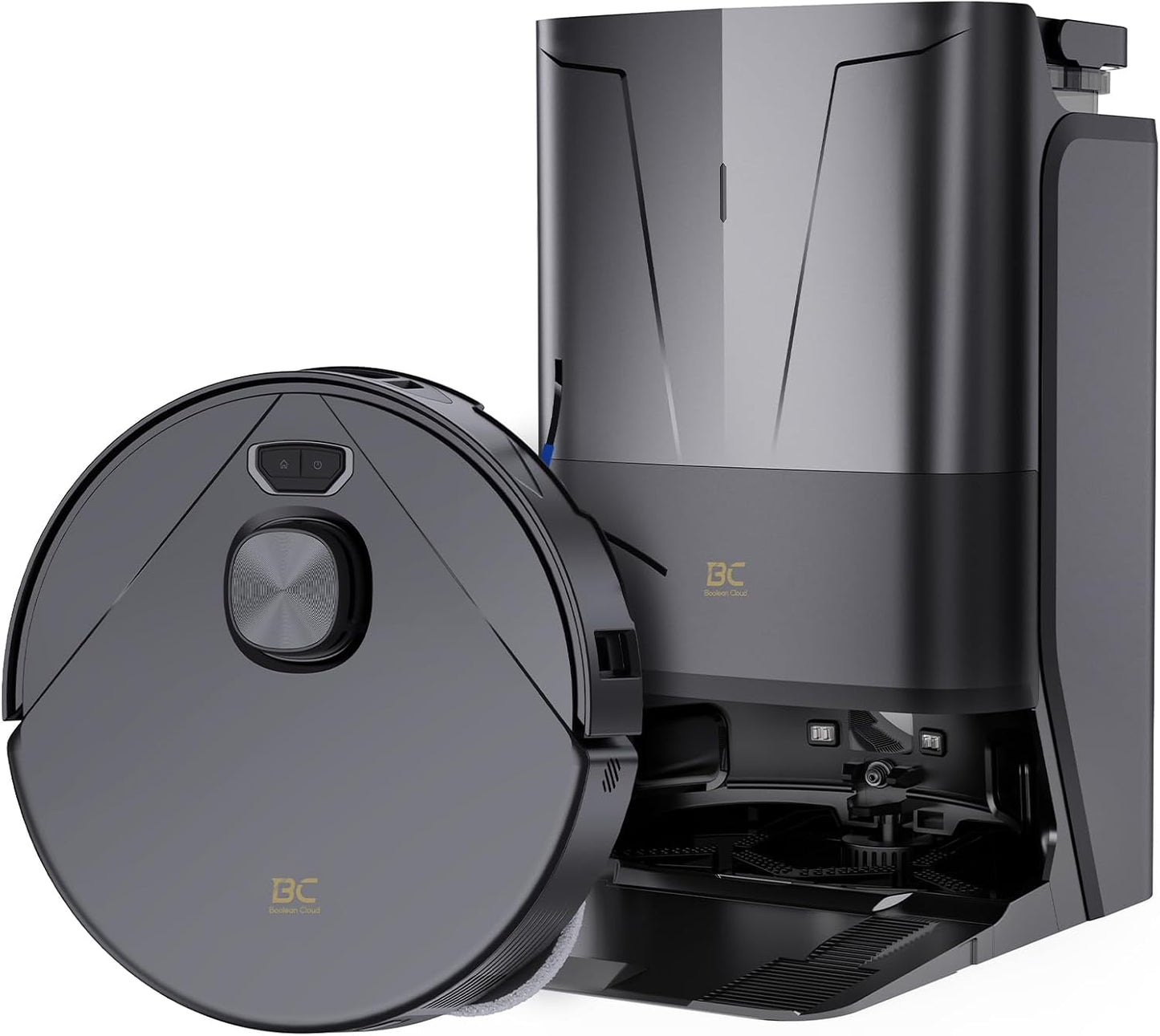Bcdroid A10 Ultra Robot Vacuum and Mop, 25,000Pa Suction, Triple Lift System, Self-Emptying, Self-Refilling, All-In-One Self-Cleaning Station, AI Obstacle Avoidance